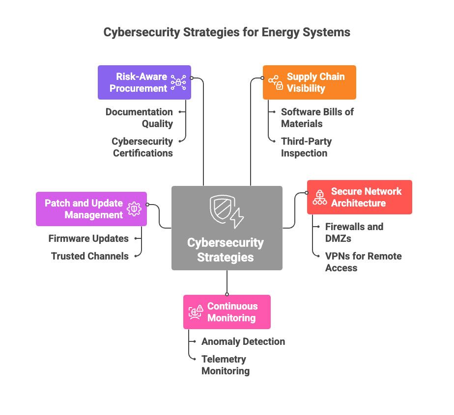 Cybersecurity strategies for energy systems